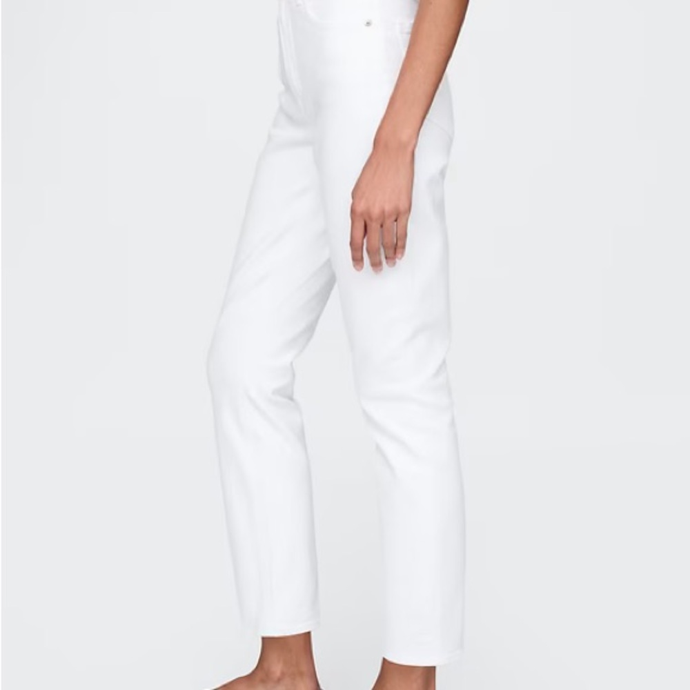 GAP New with tags women’s white cigarette jeans! - Picture 2 of 9
